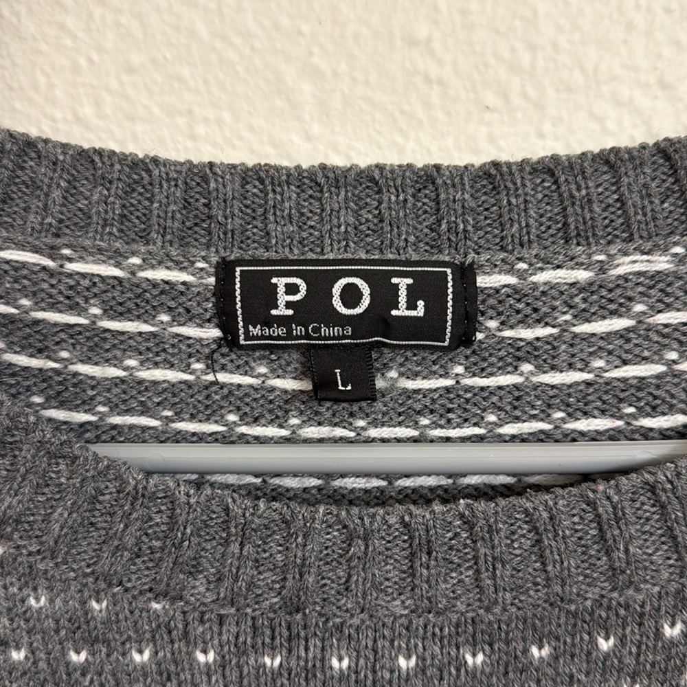 POL Nordic Reindeer Sweater - Picture 6 of 7